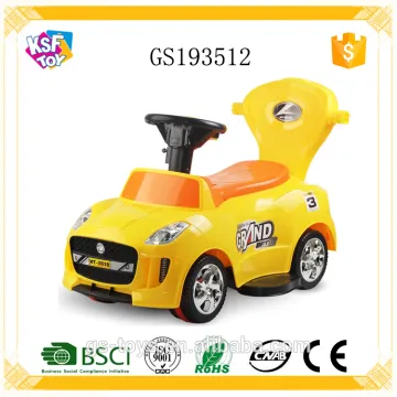 Free Wheel Ride On Car Parents Control Baby Carrier With Light And Musical Steering Wheel