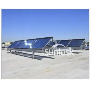 Evacuated tube solar heating collectors with 20tube