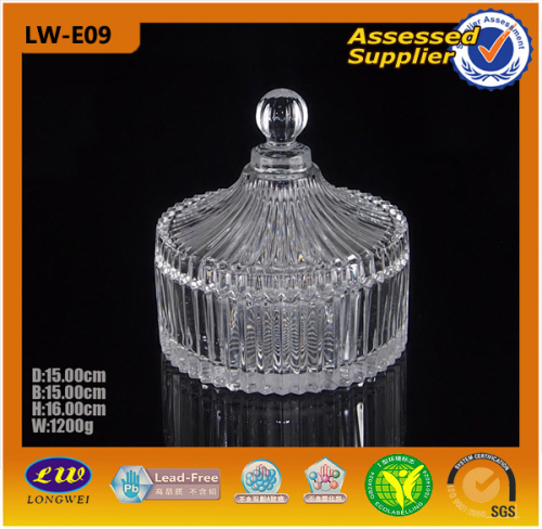 2013 Top Quality Glass Jar with Lid