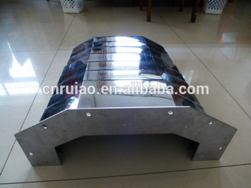 High quality steel plate telescopic guard shield with suitable price