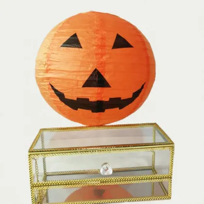 DIY Halloween Decorations: Paper Lanterns, Pumpkin Lanterns, Beard Pumpkins, Spider Ornaments and More