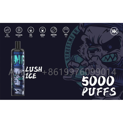 KK Energy 5000 Puff Puffable Rechargable