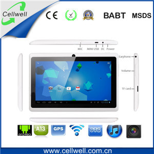 7 Inch Touch Screen Allwinner A23 Dual Core MID Tablet PC with Dual Camera (M700 Q88)