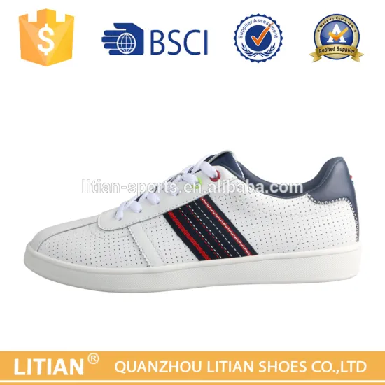 Second leather material with rubber outsole selling well mens shoes