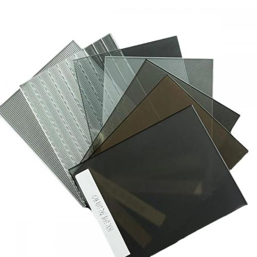 Clear Oil Sand Frosted Glass 3-10mm Ultra Clear Oil Sand Float Glass Factory