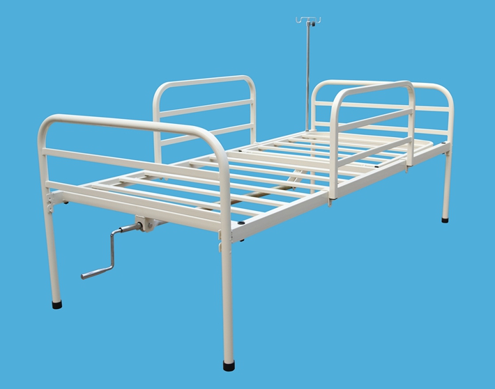 One Crank Mechanical Bed with Safety Sides