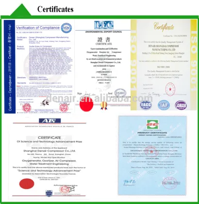 Screw Air Compressor 300l air tank together