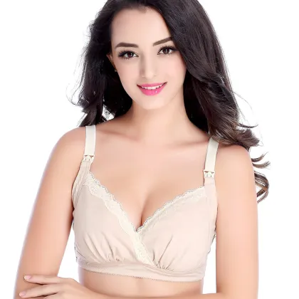 Adjustable Side Closure Maternity Nursing Bra for Pregnant and Breastfeeding Women