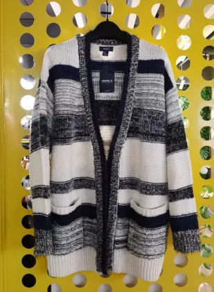 ladies' knitted cardigan sweater