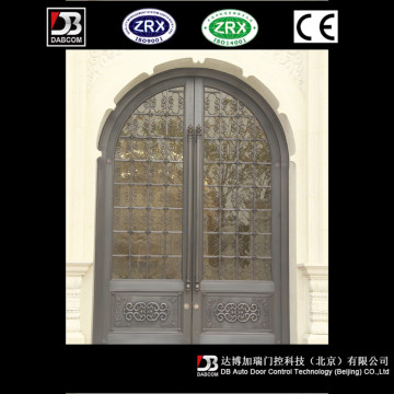 Casting Aluminum Villa Carving Door Carving Door Double Wing Villa Door Villa Gate