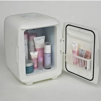 thermoelectric cooler and warmer makeup refrigerator