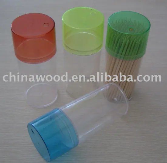 wooden toothpick -- 150pcs/ps tube