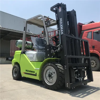 Brand New Hulkman Gasoline Power Fork Lifter 3.5 Ton