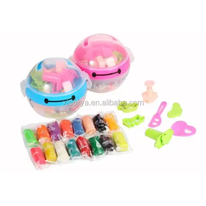 Nontoxic Eco-Friendly Kids' Magic Plasticine Clay with Mould Toys