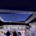 Luzes esféricas iluminadas com LED para férias de Natal