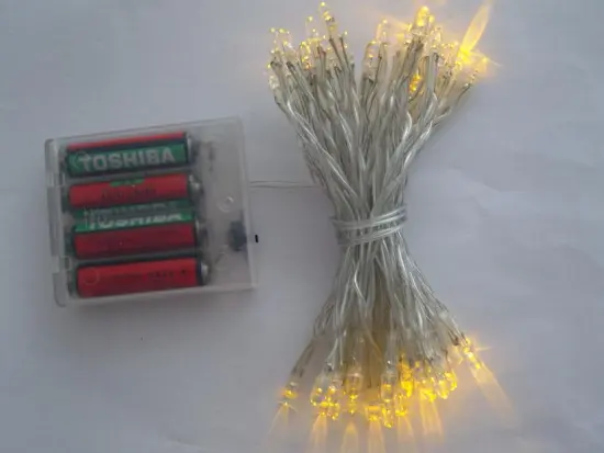 christmas battery string light/christmas lightings(CE)