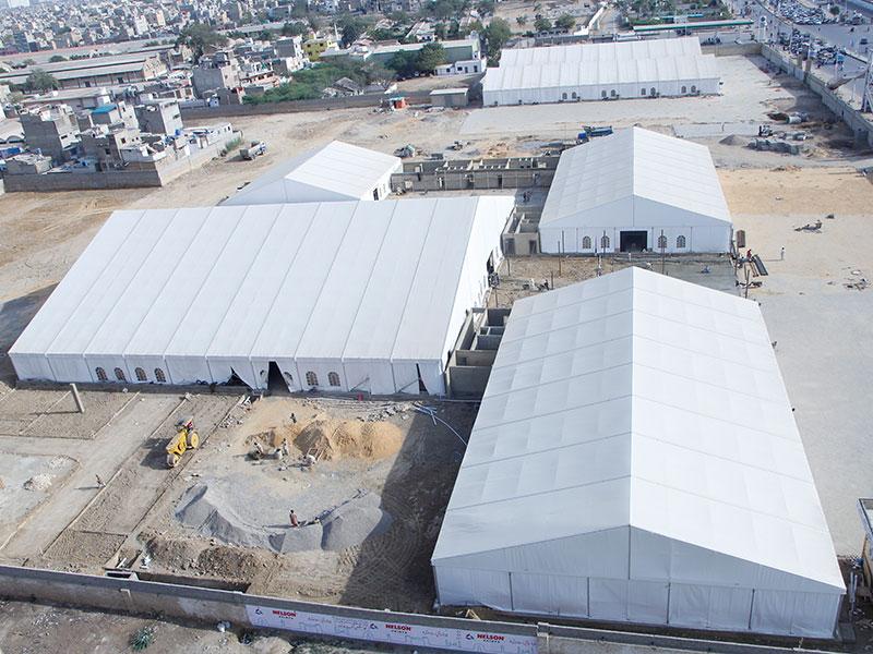 Temporary Warehouses and Storage Shelters
