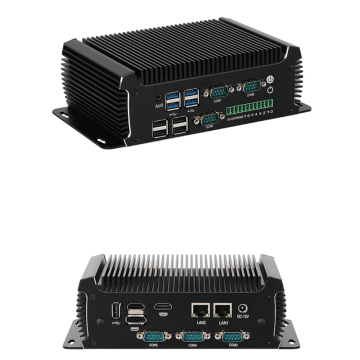 Intel N97 Mini PC With 2 LAN 6 COM Fanless Industrial PC