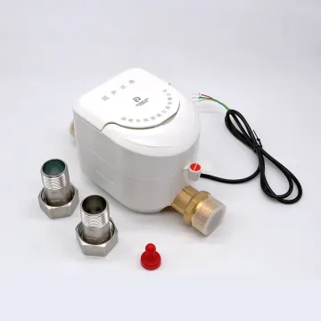 DN20 Intelligent Water Flowmeter: Digital Water Meter with Ultrasonic & M-BUS, Magnetic, LoRaWAN, NB-IoT, and Valve Technology