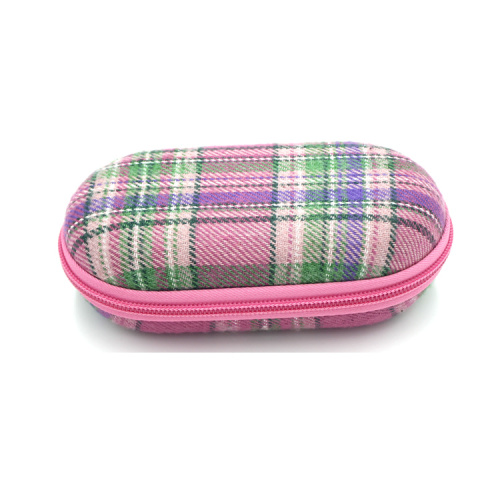 New style carrying cloth eyeglasses case with logo