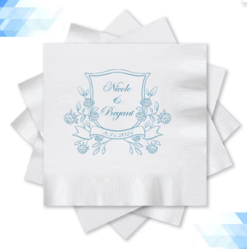 Wholesale Custom Printed Cocktail Decoration Table Tissue