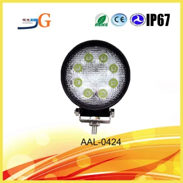 Guangzhou Car Accessories 4Inch 24W Led Work Light,High Power Truck Led Work Lamp