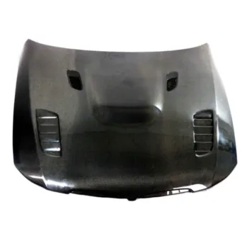 BMW E90 Carbon Fiber Hood 2005-2011 Upgrade V Style