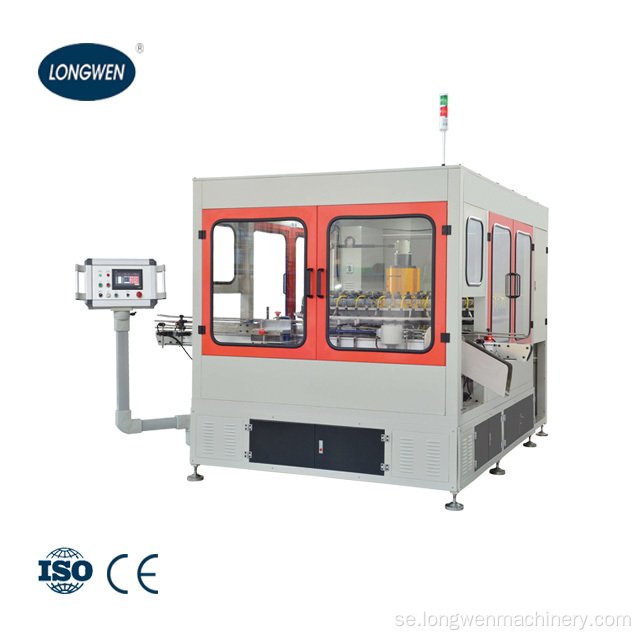 Helautomatisk aerosolburk vakuum läcktestare inspektionsmaskin för tinburk tillverkande maskin produktionslinje