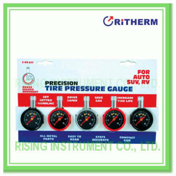 Mini Dial tire pressure gauge
