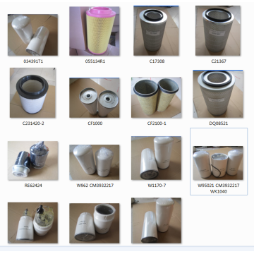 Agricultural machinery parts for Tractor engine oil filter replacement for John Deere Parts and CNH Air Filter element