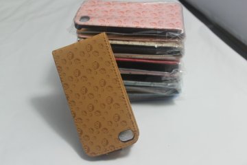 Child Fun Series Iphone4 Leather Cases With Skillful Knitting And Elegant Design