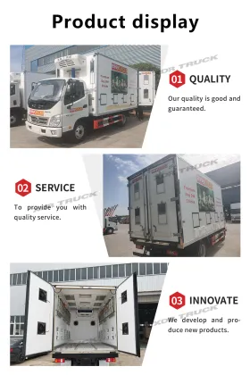 FOTON 5.5M van box animal transport purpose truck