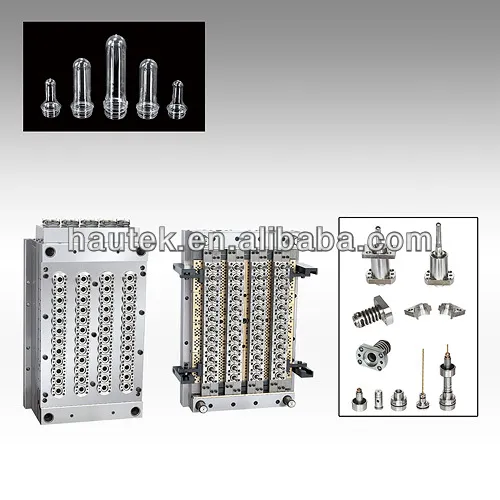Preform Mould With Hot Runner Valve Gate