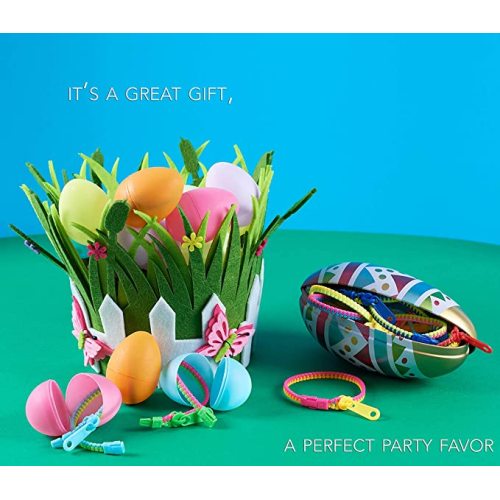 Fidget Toys Zipper Bracelets Cesta de Pascua