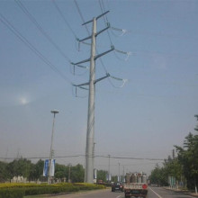 High voltage steel pole power pole