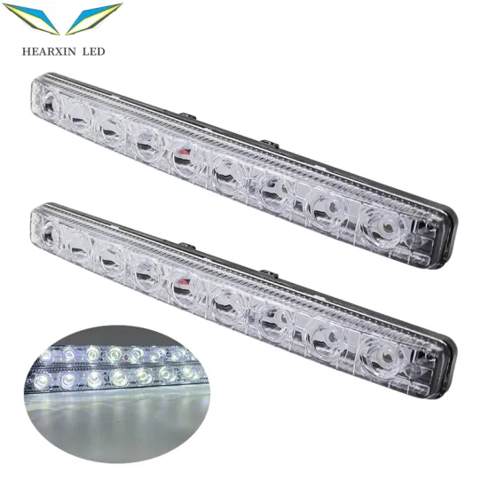 12-24V LED Daytime Running Light Strobe Grille Lamp for Truck and Car
