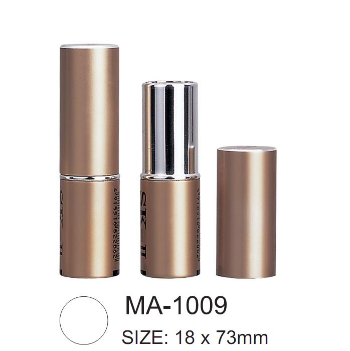 Runde Aluminium Lippenstiftverpackung MA-1009