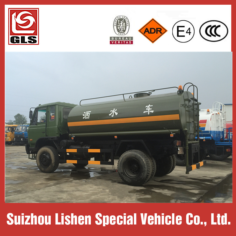 4X2 Dongfeng 7CBM Water Bowser Tank Truck