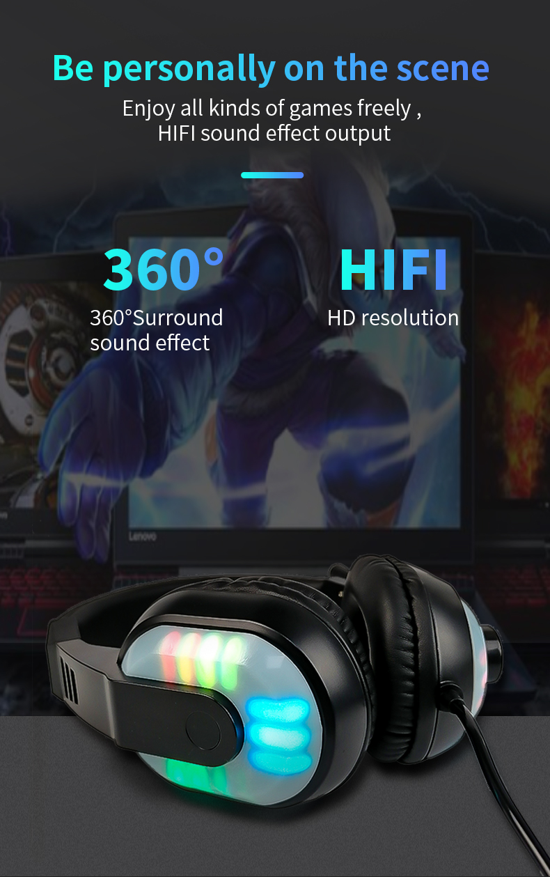 LED gaming headset(10)