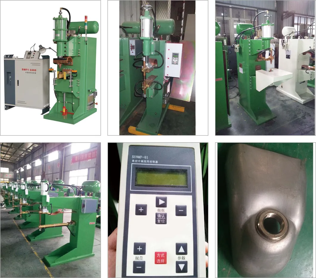 Single Point Mf Inverter Ressistant Projection Spot Welder for Aluminum Plate