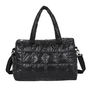Puffy Shoulder Tote Bag