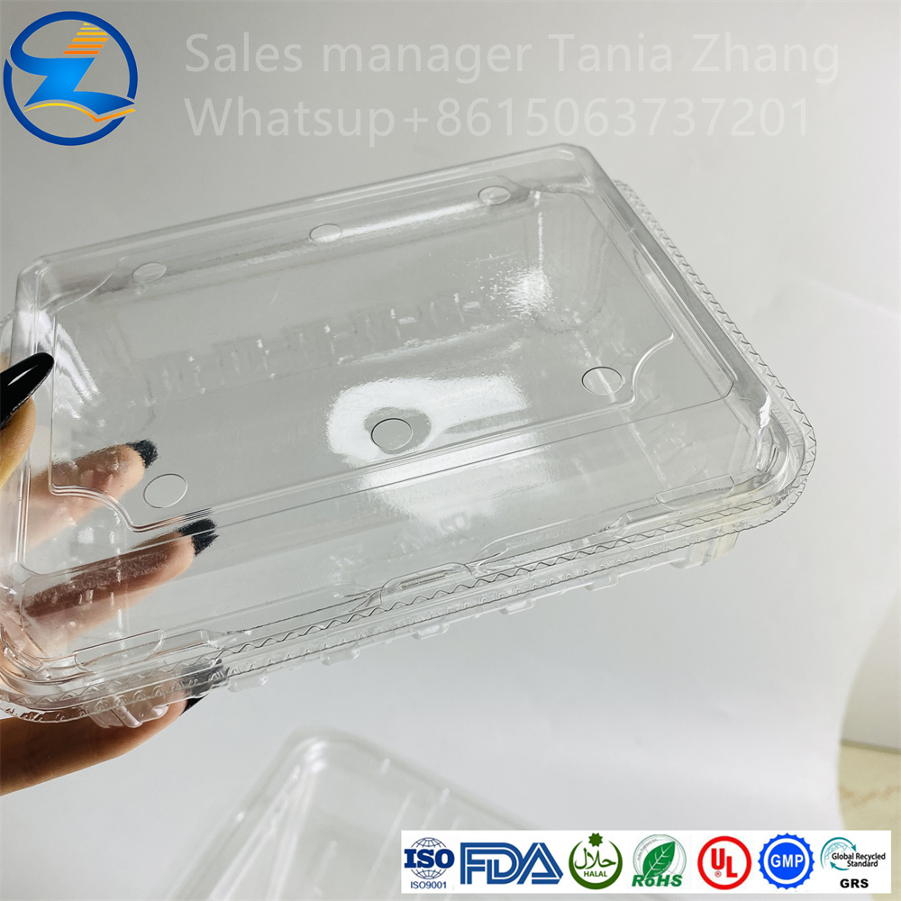 Thermoforming Transparent Customizable Food Grade Pet Packaging Box8 Jpg