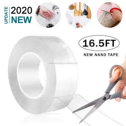 Removable Transparent Nano Double-Sided Adhesive Tape - No Trace