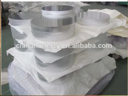 1100 O Circulo de aluminio de for producing pots