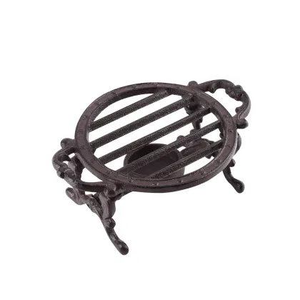 Traditional Cast Iron Teapot Warmer with Tea Lights