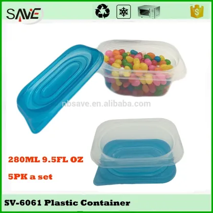 2016 New premium colorful large round custom made cookies plastic container