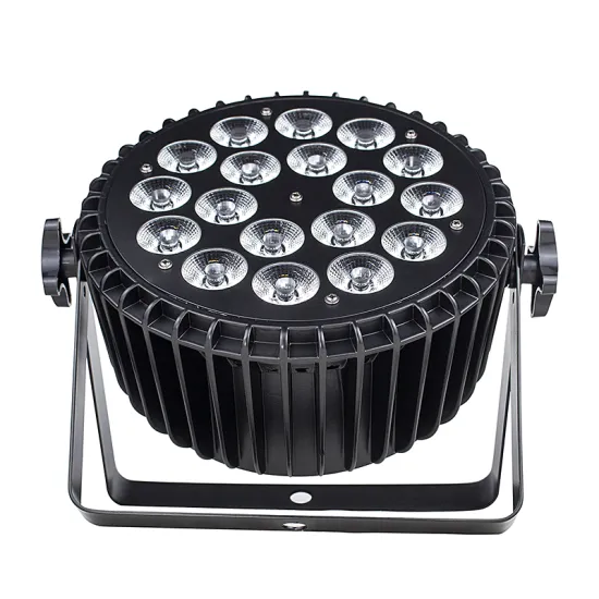 Hui Neng DJ Professional Club Light Party Wedding LED PAR Light 18pcs 4in1 Flat Waterproof PAR Lighting Equipment