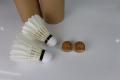 Volants professionnels durables en plumes de badminton