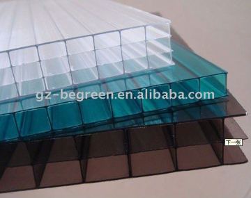 Guangzhou BEGREEN transparent polycarbonate multiwall sheets, rectangle sheets