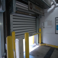 Aluminum turbine rapid roller shutter door